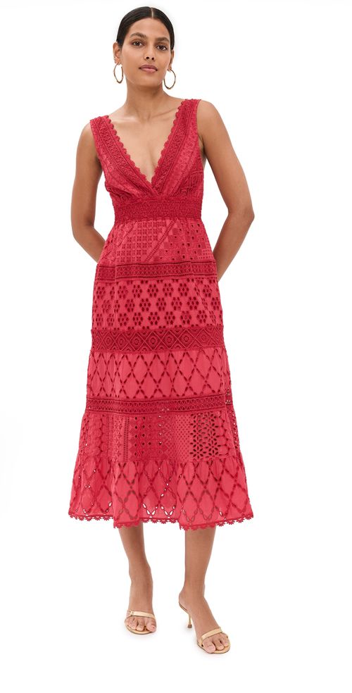 Paglia Dress Red