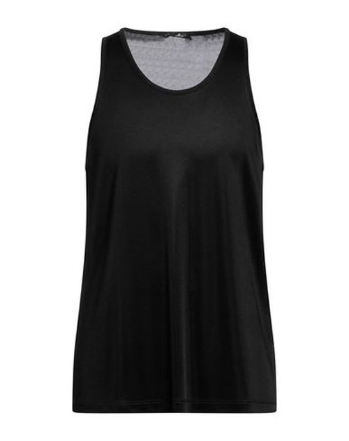 Man Tank top Black