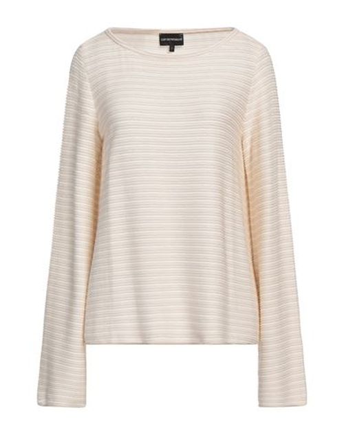 Woman Sweater Beige Size L Viscose, Polyamide, Elastane