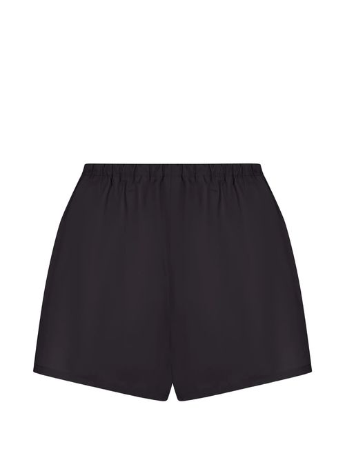 Shorts Popeline Black - Women