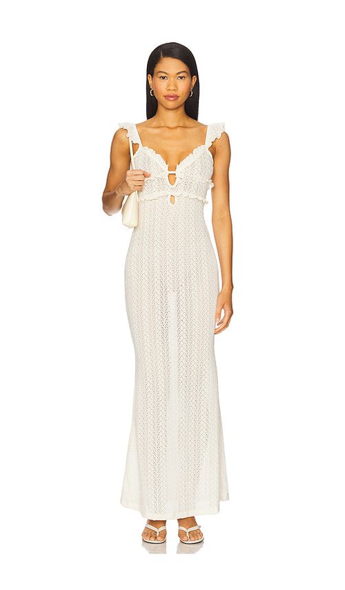 MORE TO COME Macie Maxi Dress in Black. L. Also in XXS, XS, S