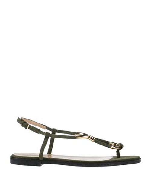 Woman Thong sandal Military green