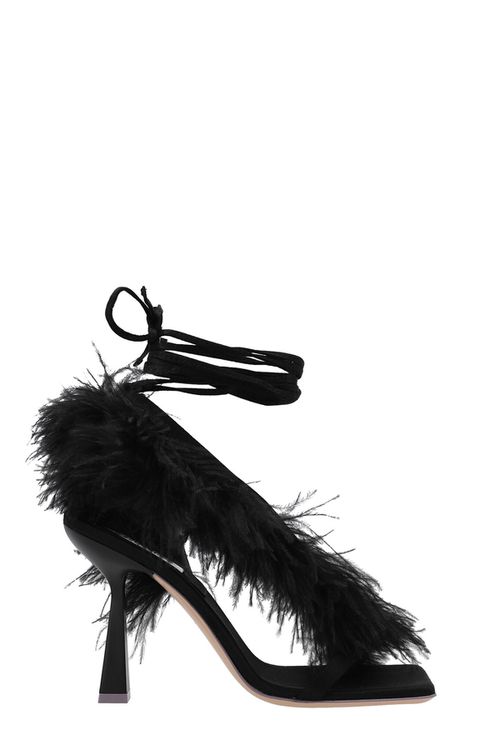 'Feather Wrap' Sandals
