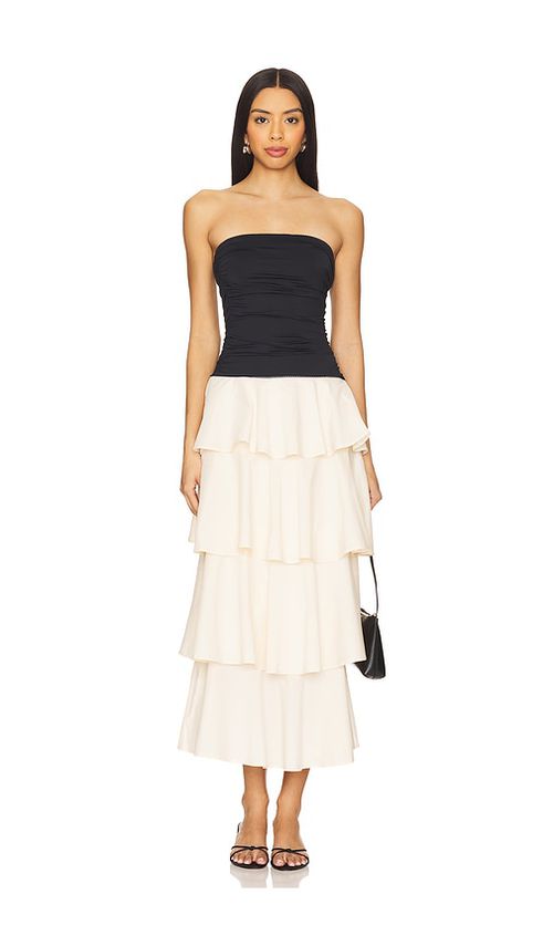 NIA KLEID MATHILDA in Ivory. Größe XS. Also in L, M