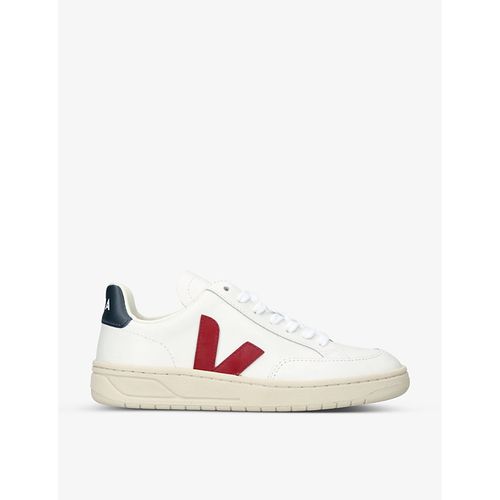 Womens White/red Women's V-12 Low-top Leather Low-top Trainers