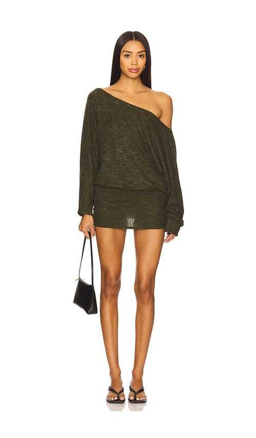 Bella Venice The Izzy Mini Dress in Olive.  S also in L