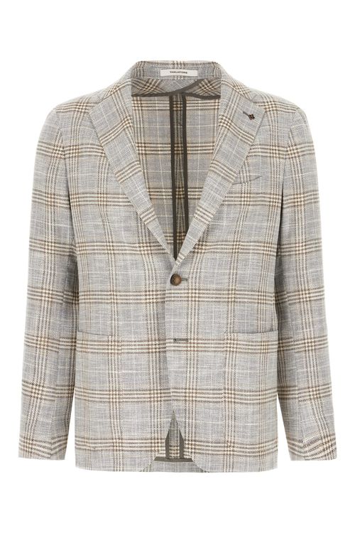 Embroidered Wool Blend Jacket