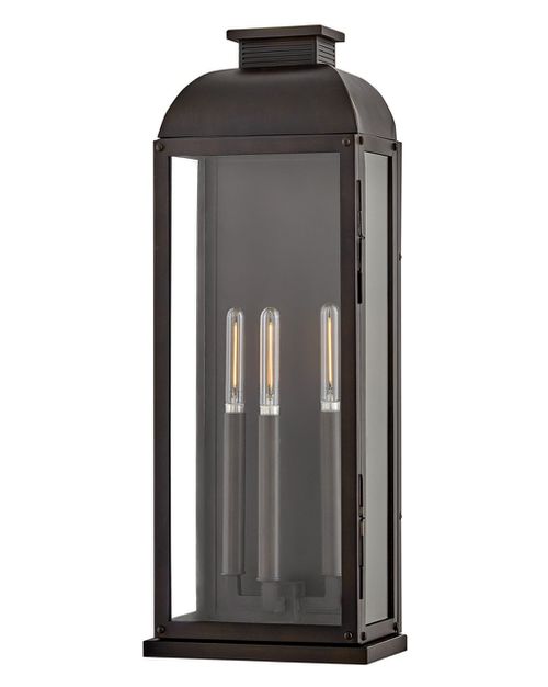 Tiverton 3-Light LED Wall Mount in Dark Oxidized Bra