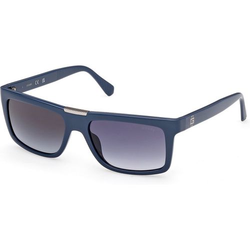 Guess Hombre Guess GU00274 90W Gafas de sol Inyectado Azul Azul Cuadrada Norma