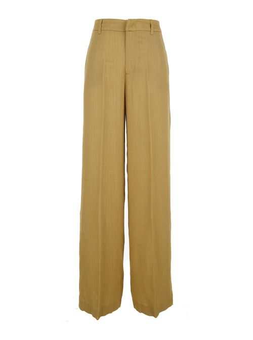 Lorenza Half Elasticatd Belt Pants