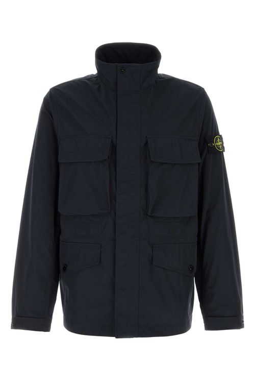 Midnight Blue Polyester Jacket