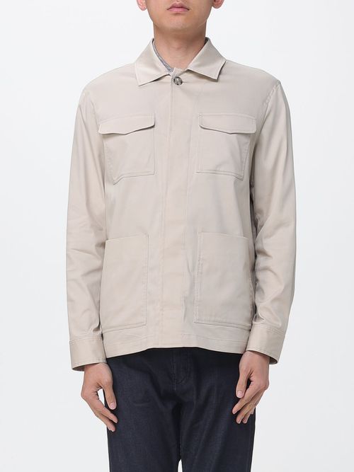 Shirt Men color Beige