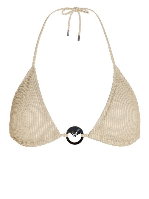 Dna crinkled bikini top - Neutrals