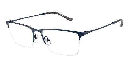 Emporio Armani EA1171 3018 Men's Eyeglasses Blue Size 55 - Blue Light Block Available