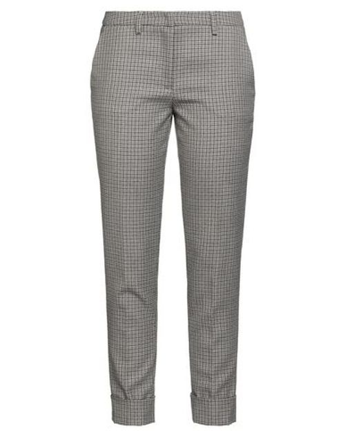 Woman Pants Grey Size 12 Virgin Wool, Ecobrass