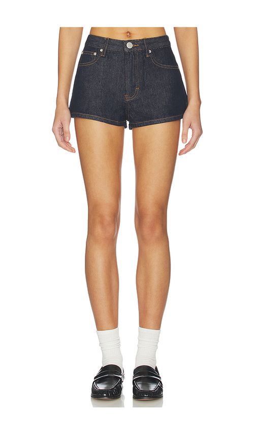 Superdown Fleure Denim Short in Navy. 30. Also , 24, 25, 26, 27