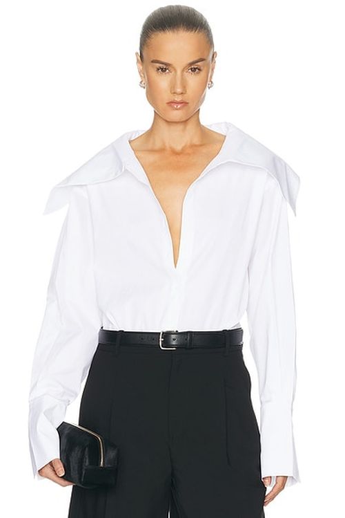 Beaufille Romi Blouse in White - White. XS also in S