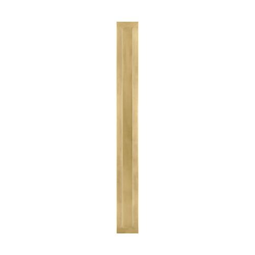 Natural Brass LED Outdoor Wall Mount from the Aspen Collection