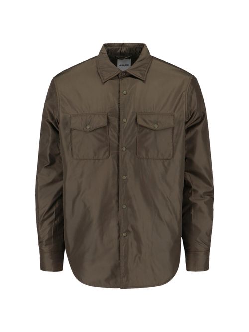 100% Polyamide Button-Front Shirt