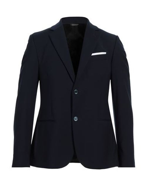 Man Blazer Midnight blue Size 44 Polyester, Viscose, Elastane