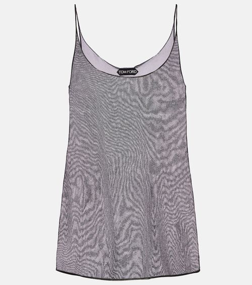 Knitted sheer camisole