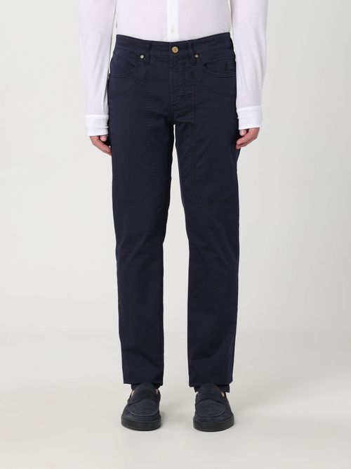 Pants Men color Blue