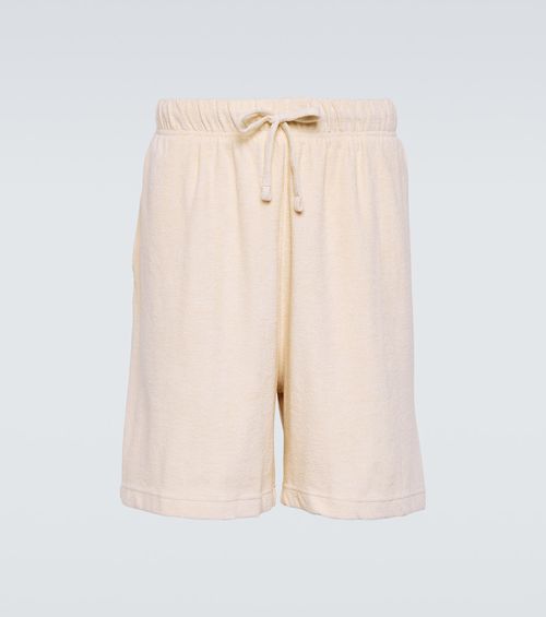 Logo cotton shorts