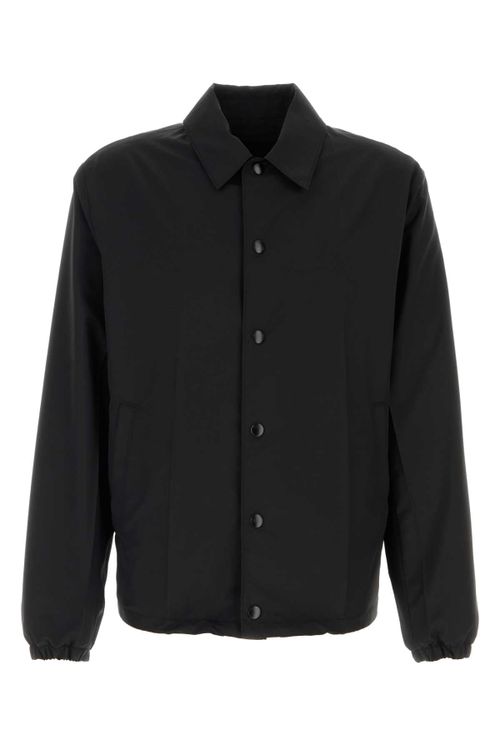 Wool Blend Jacket — Black