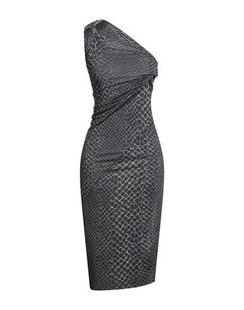 Woman Midi dress Black Size 4 Viscose, Polyamide, Elastane