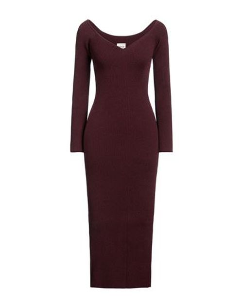 Woman Midi dress Burgundy
