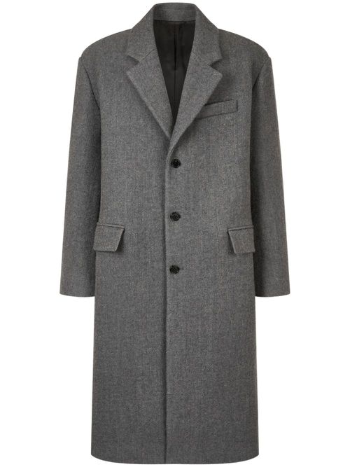Single-breasted coat - Grey