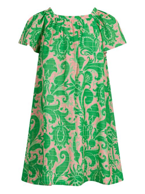 ETRO KIDS paisley-print dress - Green