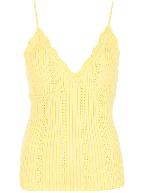 Alfredo knitted top - Yellow