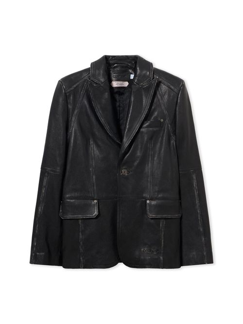 Bookish Buffalo Single-breasted Jacket