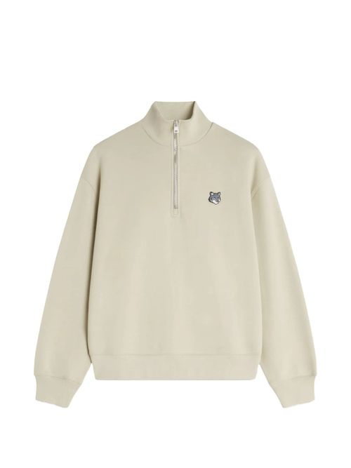 Maison Kitsuné Men's Comfort Half Zip Sweatshirt