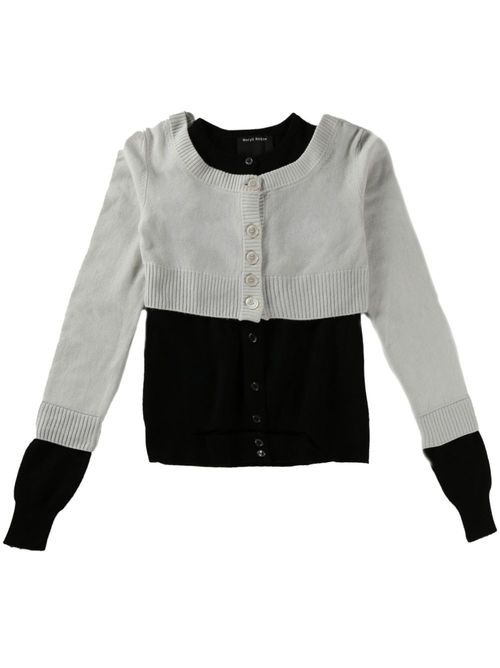 Layered cardigan - Grey