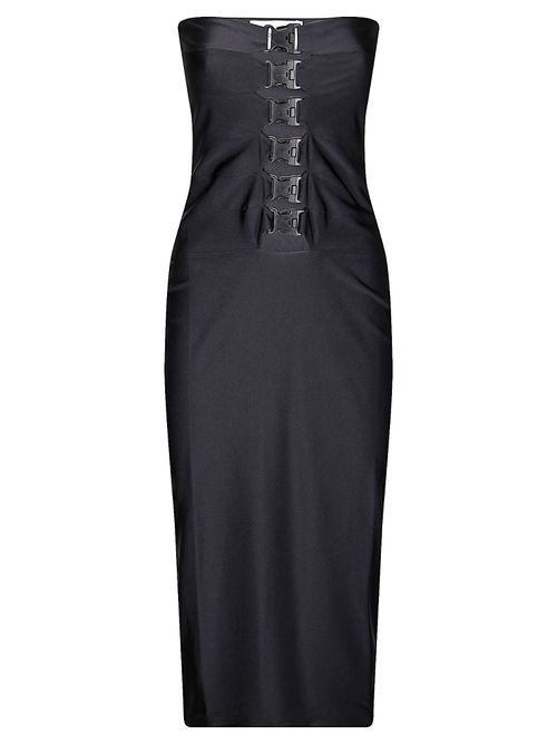 Technical Buckle Jersey Dress
