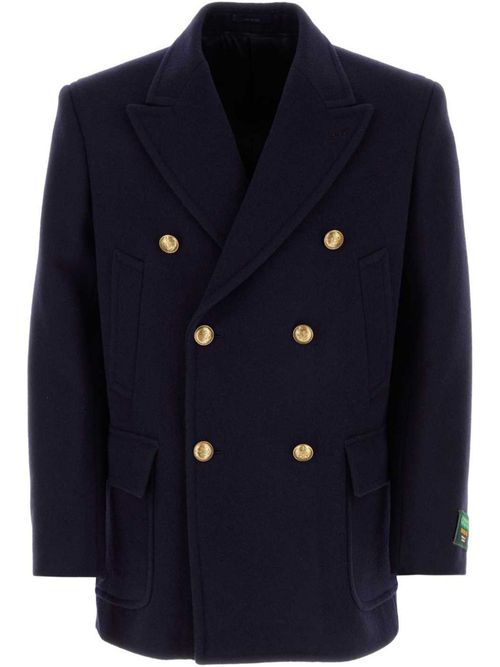 Wool peacoat - Blue