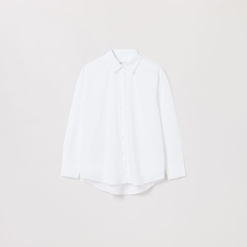 Asket Popeline Overhemd Wit - Women