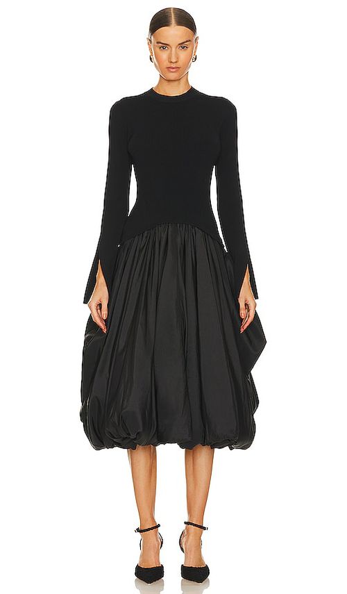 SIMKHAI KLEID KENLIE in Black. Größe XS. Also in