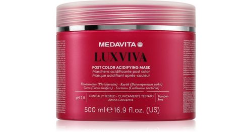 Medavita LUXVIVA Post Color Acidifying 500 ml — Maschera Hair