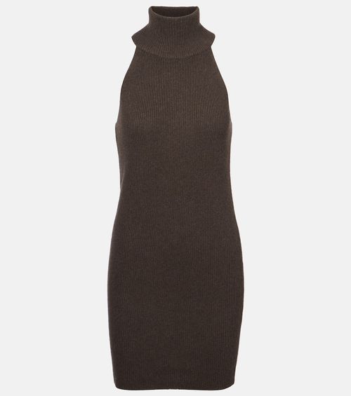 Lisa cashmere turtleneck minidress