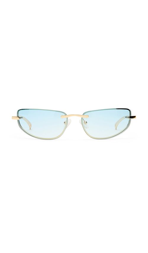 Le Specs SONNENBRILLE BUBBLES in Metallic Gold