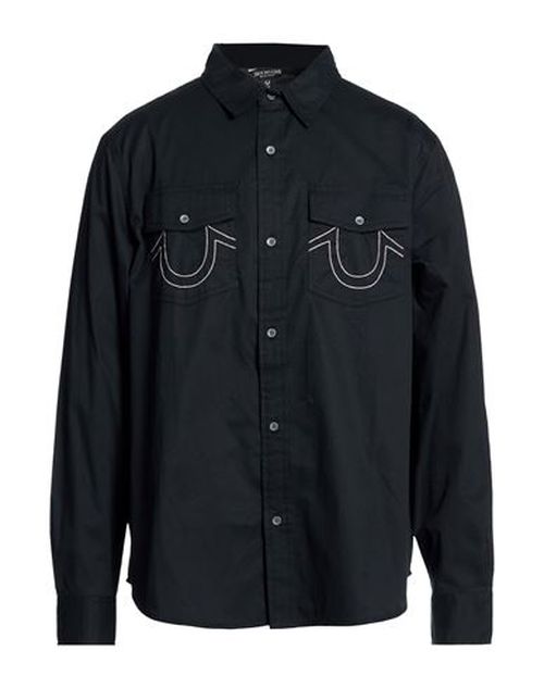 Man Shirt Black Size L Cotton