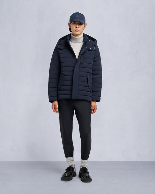 Moose Knuckles - Men's Greystone Down Jacket - Color: Navy