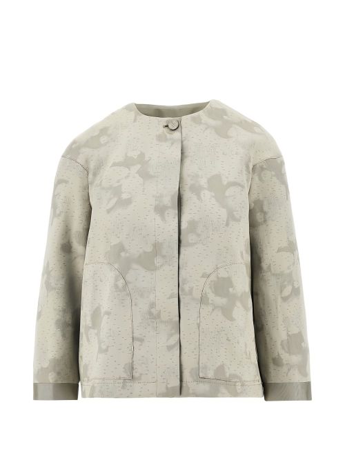 Crewneck jacket