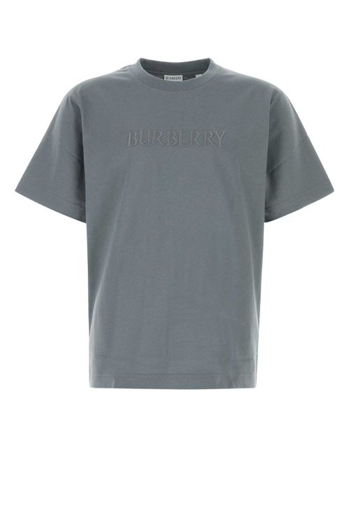 Dark Grey Cotton T-Shirt Forecastgrey Exterior - Men