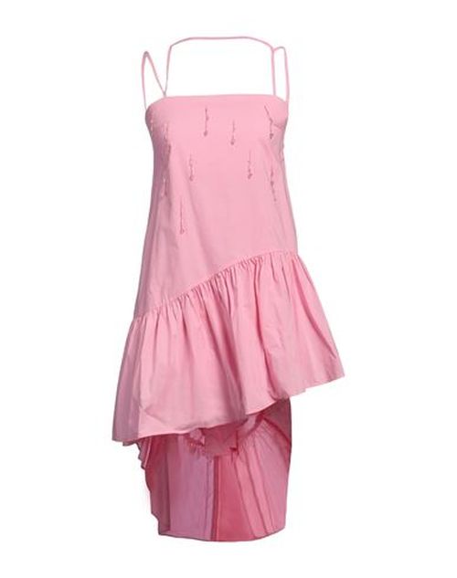 Woman Mini dress Pink Size XXS Cotton