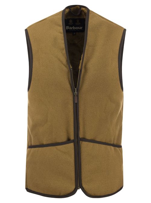 Warm Pile Waistcoat/zip-in Liner