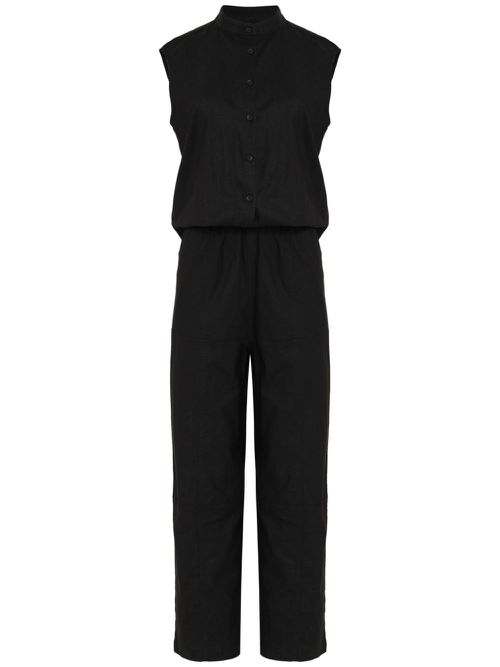 Wide-leg jumpsuit - Black